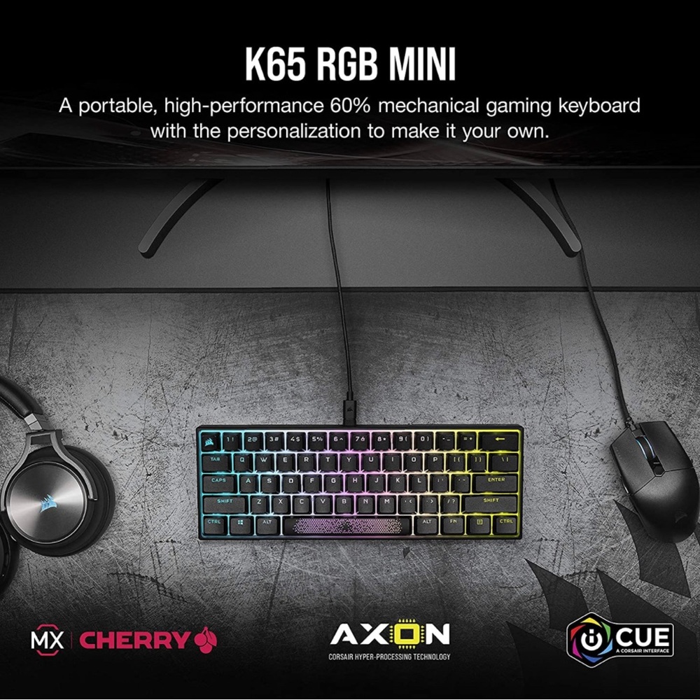 Corsair K65 RGB Mini Gaming Keyboard